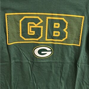 Fanatics Green and Yellow Packers Tee